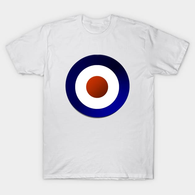 Mod Target by Garrett L T-Shirt by glechowski